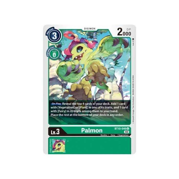 Palmon (Uncommon) – BT10 Xros Encounter | Carta DIGIMON en México