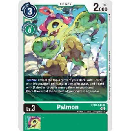 Palmon (Uncommon) – BT10 Xros Encounter | Carta DIGIMON en México