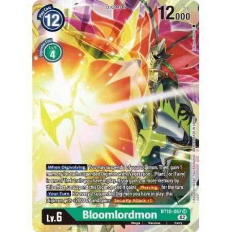 BloomLordmon (Super Rare) – BT10 Xros Encounter | Carta DIGIMON en México