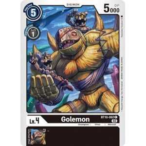 Golemon (Common) – BT10 Xros Encounter | Carta DIGIMON en México