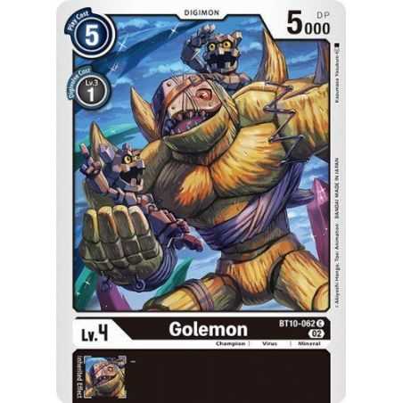 Golemon (Common) – BT10 Xros Encounter | Carta DIGIMON en México