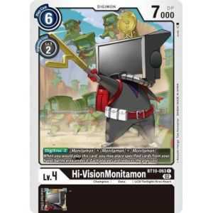 Hi-VisionMonitamon (Common) – BT10 Xros Encounter | Carta DIGIMON en México