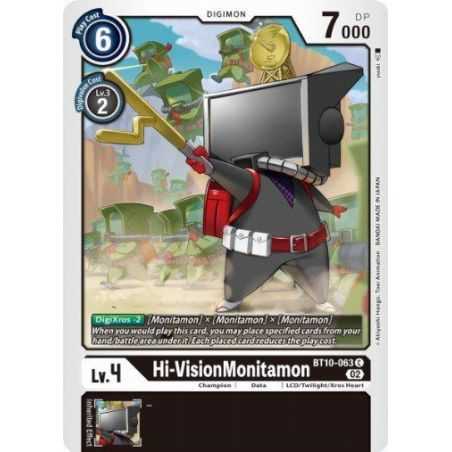 Hi-VisionMonitamon (Common) – BT10 Xros Encounter | Carta DIGIMON en México