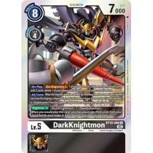 DarkKnightmon (Rare) – BT10 Xros Encounter | Carta DIGIMON en México