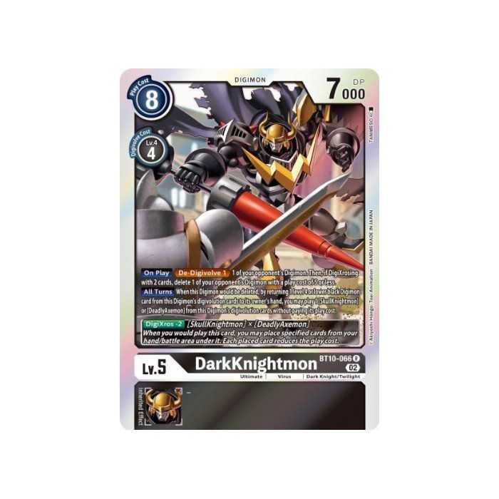DarkKnightmon (Rare) – BT10 Xros Encounter | Carta DIGIMON en México