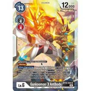 Gankoomon (X Antibody) (Super Rare) – BT10 Xros Encounter | Carta DIGIMON en México