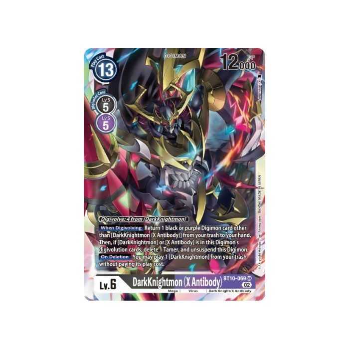 DarkKnightmon (X Antibody) (Super Rare) – BT10 Xros Encounter | Carta DIGIMON en México