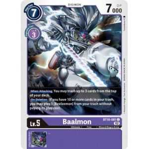 Baalmon (Common) – BT10 Xros Encounter | Carta DIGIMON en México