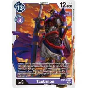 Tactimon (Common) – BT10 Xros Encounter | Carta DIGIMON en México