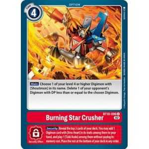 Burning Star Crusher (Common) – BT10 Xros Encounter | Carta DIGIMON en México