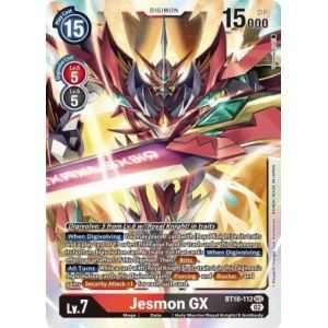 Jesmon GX (Secret Rare) – BT10 Xros Encounter | Carta DIGIMON en México