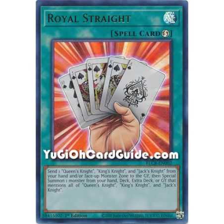 Royal Straight (Ultra Rare) – Battles of Legend Crystal Revenge | Carta YUGIOH en México