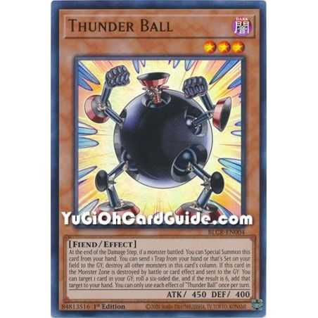 Thunder Ball (Ultra Rare) – Battles of Legend Crystal Revenge | Carta YUGIOH en México