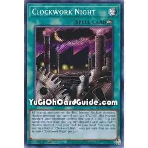 Clockwork Night (Secret Rare) – Battles of Legend Crystal Revenge | Carta YUGIOH en México