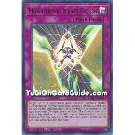 Morphtronic Impact Return (Ultra Rare) – Battles of Legend Crystal Revenge | Carta YUGIOH en México