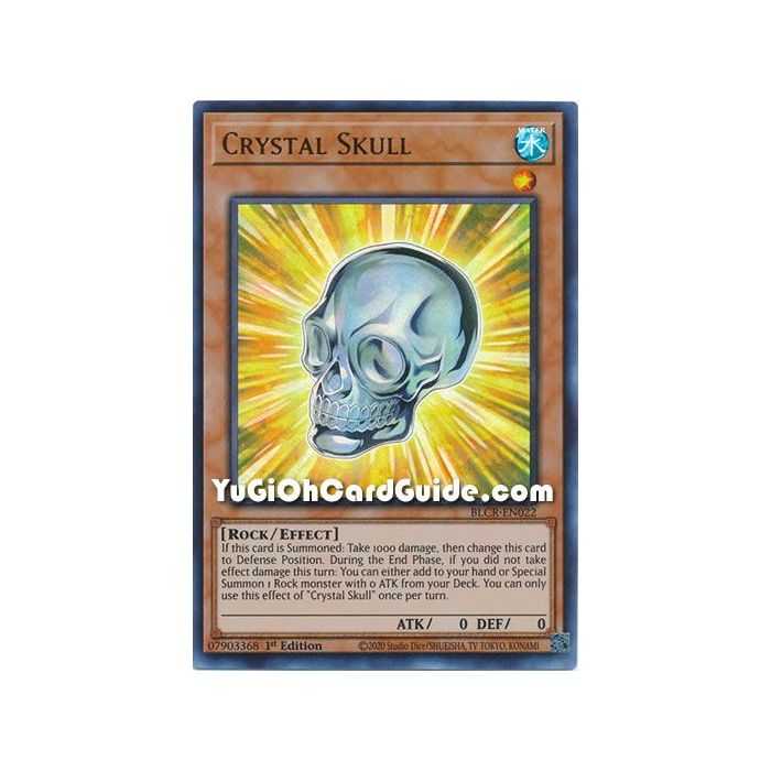 Crystal Skull (Ultra Rare) – Battles of Legend Crystal Revenge | Carta YUGIOH en México