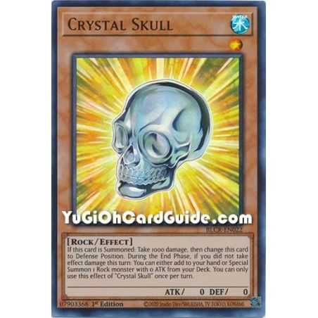 Crystal Skull (Ultra Rare) – Battles of Legend Crystal Revenge | Carta YUGIOH en México