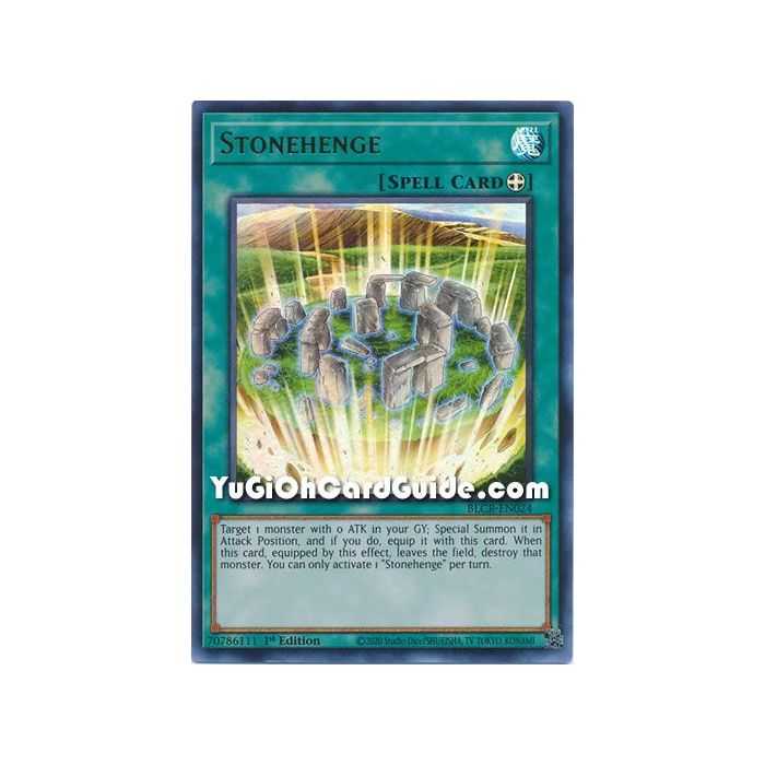 Stonehenge (Ultra Rare) – Battles of Legend Crystal Revenge | Carta YUGIOH en México