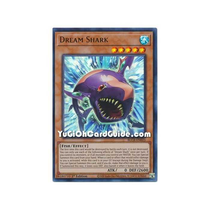 Dream Shark (Ultra Rare) – Battles of Legend Crystal Revenge | Carta YUGIOH en México
