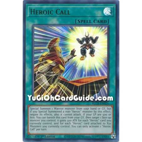 Heroic Call (Ultra Rare) – Battles of Legend Crystal Revenge | Carta YUGIOH en México