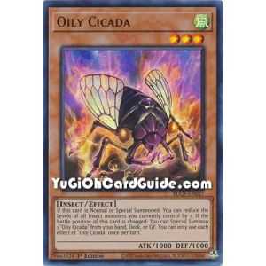 Oily Cicada (Ultra Rare) – Battles of Legend Crystal Revenge | Carta YUGIOH en México
