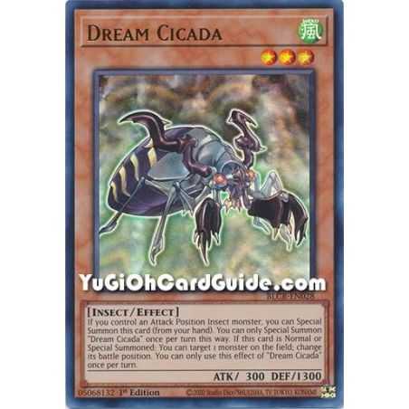 Dream Cicada (Ultra Rare) – Battles of Legend Crystal Revenge | Carta YUGIOH en México