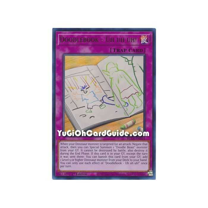Doodlebook - Uh uh uh! (Ultra Rare) – Battles of Legend Crystal Revenge | Carta YUGIOH en México