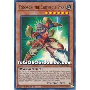 Todoroki the Earthbolt Star (Ultra Rare) – Battles of Legend Crystal Revenge | Carta YUGIOH en México