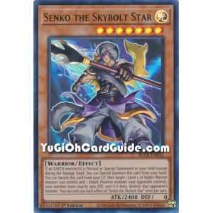 Senko the Skybolt Star (Ultra Rare) – Battles of Legend Crystal Revenge | Carta YUGIOH en México