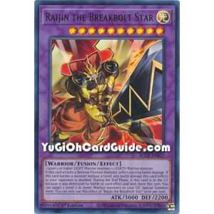 Raijin the Breakbolt Star (Ultra Rare) – Battles of Legend Crystal Revenge | Carta YUGIOH en México