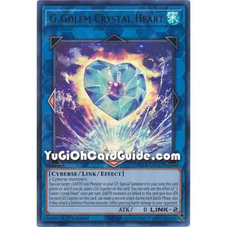 G Golem Crystal Heart (Ultra Rare) – Battles of Legend Crystal Revenge | Carta YUGIOH en México