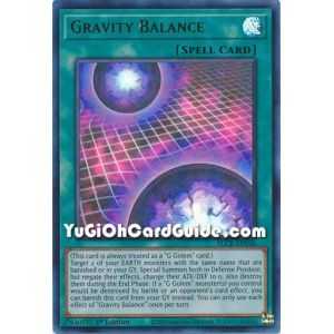 Gravity Balance (Ultra Rare) – Battles of Legend Crystal Revenge | Carta YUGIOH en México