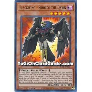 Blackwing - Sirocco the Dawn (Ultra Rare) – Battles of Legend Crystal Revenge | Carta YUGIOH en México