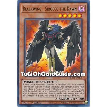 Blackwing - Sirocco the Dawn (Ultra Rare) – Battles of Legend Crystal Revenge | Carta YUGIOH en México