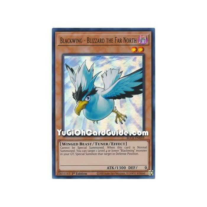 Blackwing - Blizzard the Far North (Ultra Rare) – Battles of Legend Crystal Revenge | Carta YUGIOH en México