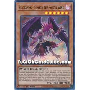Blackwing - Simoon the Poison Wind (Ultra Rare) – Battles of Legend Crystal Revenge | Carta YUGIOH en México