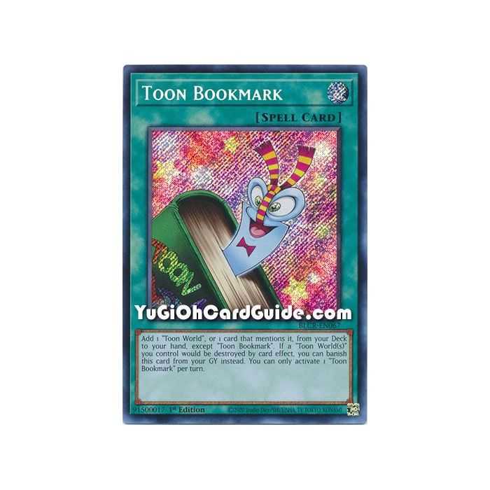 Toon Bookmark (Secret Rare) – Battles of Legend Crystal Revenge | Carta YUGIOH en México