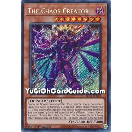 The Chaos Creator (Secret Rare) – Battles of Legend Crystal Revenge | Carta YUGIOH en México