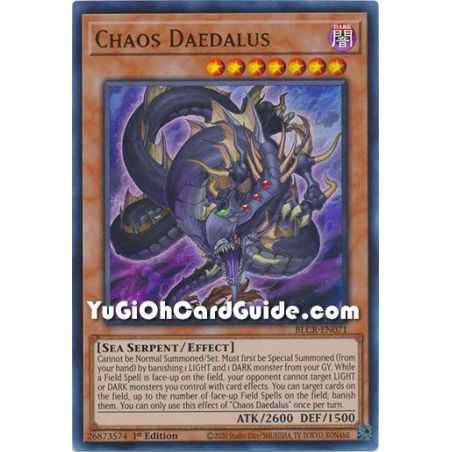 Chaos Daedalus (Ultra Rare) – Battles of Legend Crystal Revenge | Carta YUGIOH en México