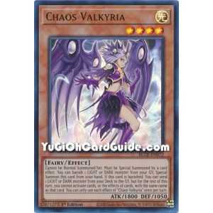 Chaos Valkyria (Ultra Rare) – Battles of Legend Crystal Revenge | Carta YUGIOH en México
