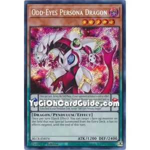 Odd-Eyes Persona Dragon (Secret Rare) – Battles of Legend Crystal Revenge | Carta YUGIOH en México