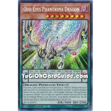 Odd-Eyes Phantasma Dragon (Secret Rare) – Battles of Legend Crystal Revenge | Carta YUGIOH en México