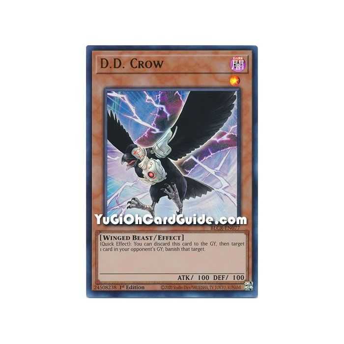 D.D. Crow (Ultra Rare) – Battles of Legend Crystal Revenge | Carta YUGIOH en México