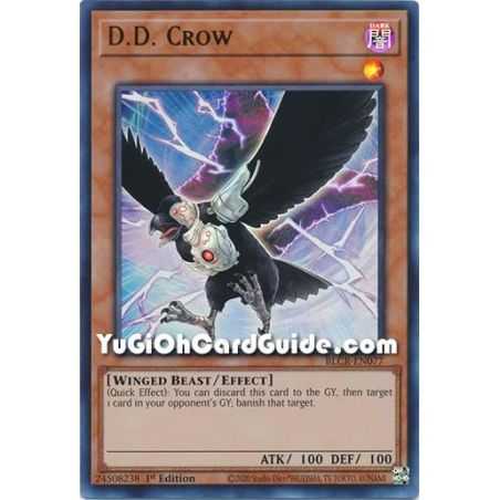 D.D. Crow (Ultra Rare) – Battles of Legend Crystal Revenge | Carta YUGIOH en México