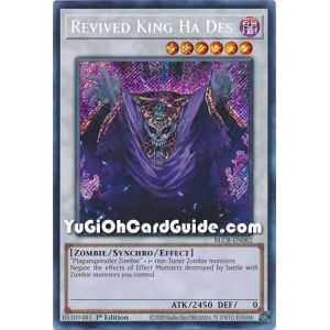 Revived King Ha Des (Secret Rare) – Battles of Legend Crystal Revenge | Carta YUGIOH en México