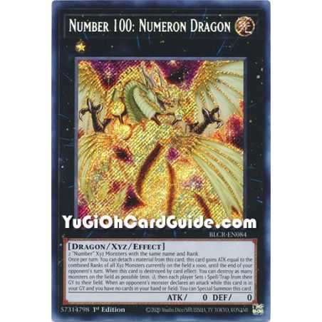Number 100: Numeron Dragon (Secret Rare) – Battles of Legend Crystal Revenge | Carta YUGIOH en México