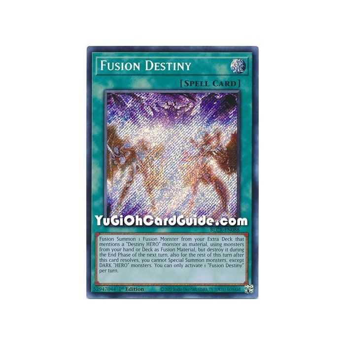 Fusion Destiny (Secret Rare) – Battles of Legend Crystal Revenge | Carta YUGIOH en México
