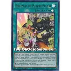 Emblem of the Plunder Patroll (Ultra Rare) – Battles of Legend Crystal Revenge | Carta YUGIOH en México