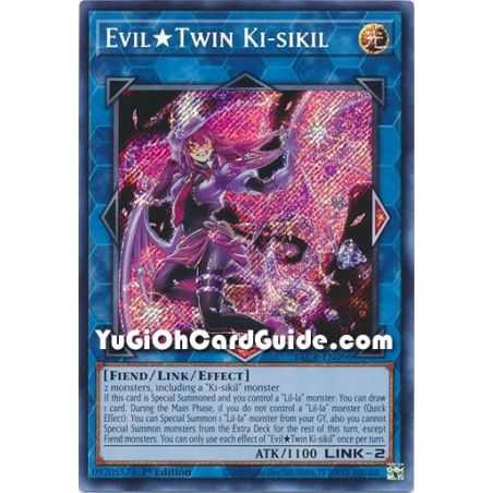 Evil Twin Ki-sikil (Secret Rare) – Battles of Legend Crystal Revenge | Carta YUGIOH en México