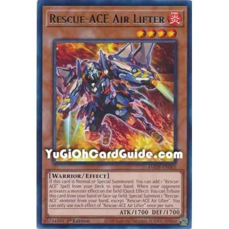 Rescue-ACE Air Lifter (Rare) – Amazing Defenders | Carta YUGIOH en México